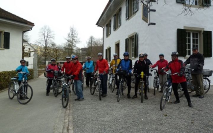 Senioren 60+ Birmenstorf - Velofahrt 4. April 2013